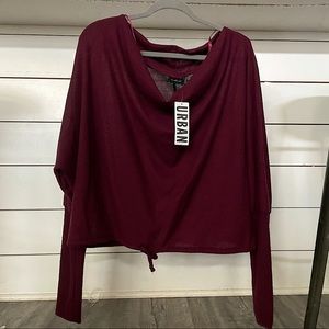 Maroon light sweater